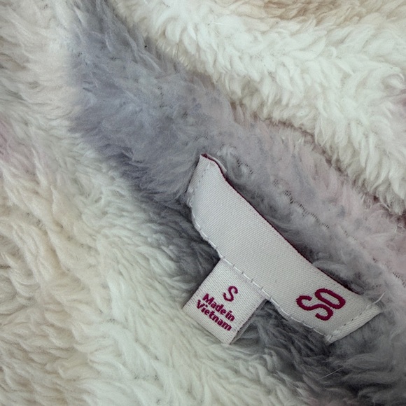 SO Supercozy Sherpa Quarter Zip Camo Pullover - Picture 6 of 12